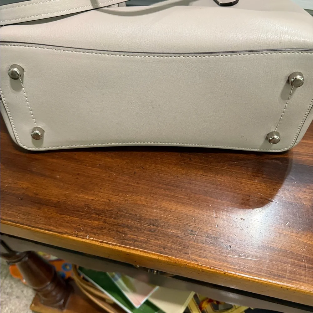 Large Coach handbag.  Purple/ grey color